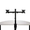 Picture of Startech.Com Desk Mount Dual Monitor Arm - Desk Clamp / Grommet Vesa Monitor Mount for Up To 32 Inch Displays - Ergonomic Articulating Monitor Arm - Height Adjustable/Tilt/Swivel/Rotating - ARMDUAL2