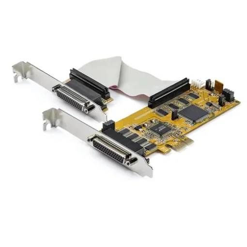 Picture of Startech.Com 8-Port Pci Express RS232 Serial Adapter Card, Pcie RS232 Serial Card, 16C1050 Uart, Low Profile Serial DB9 Controller/Expansion Card, 15kV Esd Protection, Windows Only - Taa - Pex8s1050lp