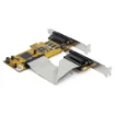 Picture of Startech.Com 8-Port Pci Express RS232 Serial Adapter Card, Pcie RS232 Serial Card, 16C1050 Uart, Low Profile Serial DB9 Controller/Expansion Card, 15kV Esd Protection, Windows Only - Taa - Pex8s1050lp
