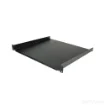Picture of Startech.Com 1U Server Rack Shelf - Universal Rack Mount Cantilever Shelf for 19" Network Equipment Rack & Cabinet - Heavy Duty Steel – Weight Capacity 44lb/20kg - 16" Deep Tray, Black - CABSHELF116