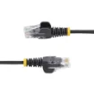 Picture of Startech.Com 3 M CAT6 Cable - Slim - Snagless RJ45 Connectors - Black - N6pat300cmbks