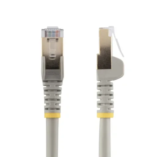 Picture of Startech.Com 5m CAT6a Ethernet Cable - 10 Gigabit Shielded Snagless RJ45 100W Poe Patch Cord - 10GbE Stp Network Cable W/Strain Relief - Grey Fluke Tested/Wiring Is Ul Certified/Tia - 6Aspat5mgr