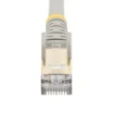 Picture of Startech.Com 5m CAT6a Ethernet Cable - 10 Gigabit Shielded Snagless RJ45 100W Poe Patch Cord - 10GbE Stp Network Cable W/Strain Relief - Grey Fluke Tested/Wiring Is Ul Certified/Tia - 6Aspat5mgr