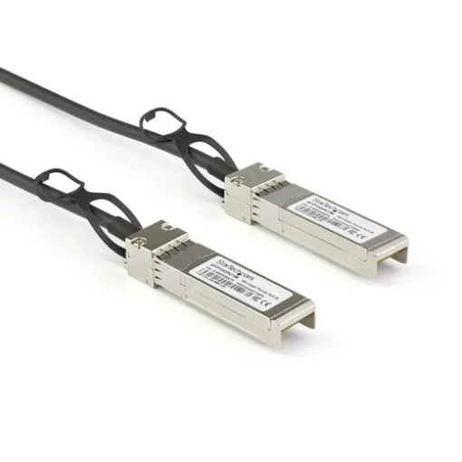 Picture of Startech.Com Dell Emc DAC-SFP-10G-2M Compatible 2m 10G Sfp+ To Sfp+ Direct Attach Cable Twinax - 10GbE Sfp+ Copper Dac 10 Gbps Low Power Passive Mini Gbic/Transceiver Module Dac - Dacsfp10g2m