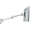 Picture of Startech.Com Wall Mount Monitor Arm - Articulating Ergonomic Vesa Wall Mount Monitor Arm - 20" (52cm) Long - Single Display Up To 34 Inch - Swivel/Tilt/Rotate - Adjustable Screen Mount - Armwalldslp