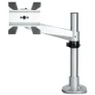 Picture of Startech.Com Desk Mount Monitor Arm - Vesa or Apple Imac/Thunderbolt or Ultrawide Display Up To 14kg - Articulating Height Adjustable Single Desktop Monitor Pole Mount - Clamp/Grommet - ARMPIVOTB2