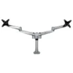 Picture of Startech.Com Desk Mount Dual Monitor Arm - Premium Articulating Monitor Arm - Up To 30” Vesa Mount Displays - Height Adjustable Monitor Mount - Rotate/Tilt/Swivel - Clamp/Grommet - Silver - Armdualps
