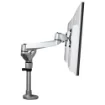 Picture of Startech.Com Desk Mount Dual Monitor Arm - Premium Articulating Monitor Arm - Up To 30” Vesa Mount Displays - Height Adjustable Monitor Mount - Rotate/Tilt/Swivel - Clamp/Grommet - Silver - Armdualps
