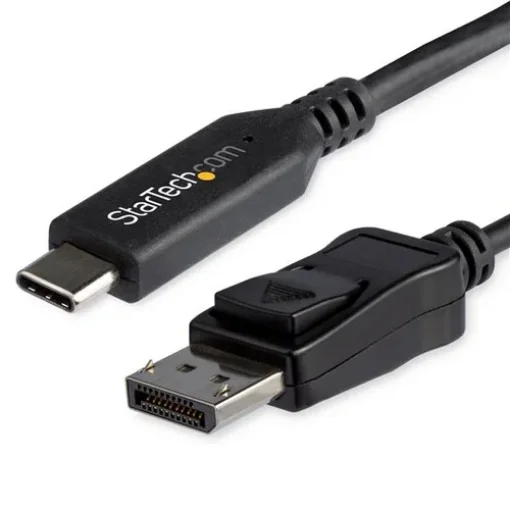 Picture of Startech.Com 6ft/1.8m Usb C To Displayport 1.4 Cable - 4K/5K/8K Usb Type-C To Dp 1.4 Alt Mode Video Adapter Converter - HBR3/HDR/DSC - 8K 60Hz Dp Monitor Cable for Usb-C/Thunderbolt 3 - Cdp2dp146b