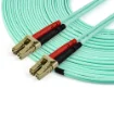 Picture of Startech.Com 15m (50ft) Lc/Upc To Lc/Upc OM3 Multimode Fiber Optic Cable, Full Duplex 50/125Μm Zipcord Fiber Cable, 100G, Low Insertion Loss, Lszh Fiber Jumper Cord - A50fblclc15