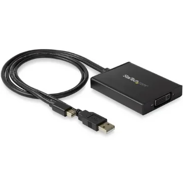 Picture of Startech.Com Mini Displayport To Dual-Link Dvi Adapter - Usb Powered - Black - Mdp2dvid2