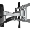 Picture of Startech.Com Full Motion Tv Wall Mount - Heavy Duty Articulating Tv Wall Mount Bracket for 32" To 75" (165lb/75kg) Vesa Display - Universal Adjustable Tilt/Swivel Flat Screen Arm - Silver - Fpwarps