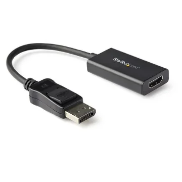 Picture of Startech.Com Displayport To Hdmi Adapter - 4K 60Hz HDR10 Active Displayport 1.4 To Hdmi 2.0b Video Converter - 4K Dp To Hdmi Adapter Dongle for Monitor/Display/Tv - Latching Dp Connector - Dp2hd4k60h