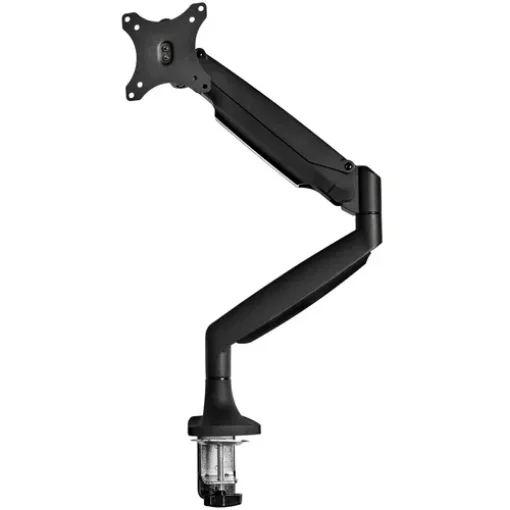 Picture of Startech.Com Desk Mount Monitor Arm - Heavy Duty Ergonomic Vesa Monitor Arm - Single 9kg Display - Full Motion, Height Adjustable, Articulating - Aluminum - C-Clamp/Grommet- Black - Armpivothdb
