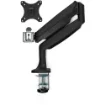 Picture of Startech.Com Desk Mount Monitor Arm - Heavy Duty Ergonomic Vesa Monitor Arm - Single 9kg Display - Full Motion, Height Adjustable, Articulating - Aluminum - C-Clamp/Grommet- Black - Armpivothdb