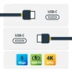 Picture of Startech.Com 6 Ft (1.8 M) Usb C To Usb C Cable - 5A, 100W Pd 3.0 - Certified Works with Chromebook - Usb-If Certified - M/M - Usb 3.0 5Gbps - Usb C Charging Cable - Usb Type C Cable - Usb315c5c6