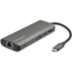 Picture of Startech.Com Usb C Multiport Adapter - Usb-C Travel Dock To 4K Hdmi, 3x Usb 3.0 Hub, Sd/Sdhc, Gbe, 60W Pd 3.0 Pass-Through - Usb Type-C/Thunderbolt 3 - Replaces DKT30CSDHPD - Dkt30csdhpd3