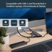 Picture of Startech.Com Usb C Multiport Adapter - Usb-C Travel Dock To 4K Hdmi, 3x Usb 3.0 Hub, Sd/Sdhc, Gbe, 60W Pd 3.0 Pass-Through - Usb Type-C/Thunderbolt 3 - Replaces DKT30CSDHPD - Dkt30csdhpd3