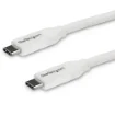 Picture of Startech.Com Usb-C To Usb-C Cable W/ 5A Pd - M/M - White - 4 M (13 Ft.) - Usb 2.0 - Usb-If Certified - Usb2c5c4mw