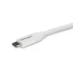 Picture of Startech.Com Usb-C To Usb-C Cable W/ 5A Pd - M/M - White - 4 M (13 Ft.) - Usb 2.0 - Usb-If Certified - Usb2c5c4mw