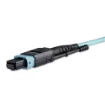 Picture of Startech.Com 10m (30ft) Mtp(F)/Pc To 4x Lc/Pc Duplex Breakout OM3 Multimode Fiber Optic Cable, Ofnp Plenum, 40G Networks, Low Insertion Loss - Fiber Jumper Cord - Mpo8lcpl10m