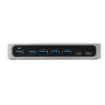 Picture of Startech.Com 7 Port Usb C Hub with Fast Charge Port - Usb-C To 5x Usb-A 2x Usb-C (Usb 3.0 Superspeed 5Gbps) - Self Powered Usb 3.2 Gen 1 Type-C Hub W/ Power Adapter - Desktop/Laptop Hub - Hb30c5a2csc