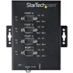 Picture of Startech.Com 4 Port Serial Hub Usb To RS232/RS485/RS422 Adapter - Industrial Usb 2.0 To DB9 Serial Converter Hub - IP30 Rated - Din Rail Mountable Metal Serial Hub - 15kV Esd Protection - ICUSB234854I