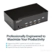Picture of Startech.Com 4 Port Hdmi Kvm Switch - 4K 30Hz - Dual Display - Sv431dhd4ku