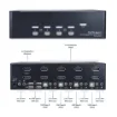 Picture of Startech.Com 4-Port Dual Displayport Kvm Switch - 4K 60Hz - Sv431dpddua2