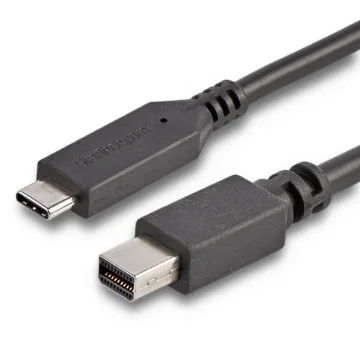 Picture of Startech.Com 6 Ft. (1.8 M) Usb-C To Mini Displayport Cable - 4K 60Hz - Black - Cdp2mdpmm6b
