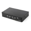 Picture of Startech.Com 4 Port Displayport Kvm Switch - 4K 60Hz - Single Display - Dual Port Uhd Dp 1.2 Usb Kvm Switch with Integrated Usb 2.0 Hub & Audio - Dell, Hp, Apple, Lenovo - Taa Compliant - Sv431dpua2