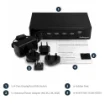 Picture of Startech.Com 4 Port Displayport Kvm Switch - 4K 60Hz - Single Display - Dual Port Uhd Dp 1.2 Usb Kvm Switch with Integrated Usb 2.0 Hub & Audio - Dell, Hp, Apple, Lenovo - Taa Compliant - Sv431dpua2