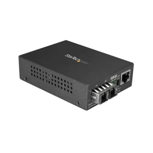 Picture of Startech.Com Gigabit Ethernet To Sc Fiber Media Converter - 1000Base-LX - Single-Mode - 10 Km - MCMGBSCSM10