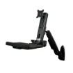 Picture of Startech.Com Wall Mount Workstation - Articulating Full Motion Standing Desk with Ergonomic Height Adjustable Monitor & Keyboard Tray Arm - Mouse & Scanner Holders - Single Vesa Display - WALLSTS1