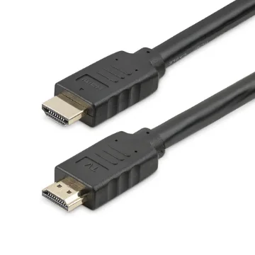 Picture of Startech.Com 30ft (10m) Hdmi 2.0 Cable - 4K 60Hz Active Hdmi Cable - CL2 Rated for in Wall Installation - Long Durable High Speed Uhd Hdmi Cable - Hdr, 18Gbps - Male To Male Cord - Black - Hd2mm10ma