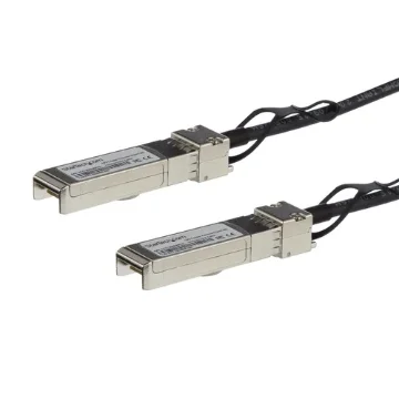 Picture of Startech.Com Msa Uncoded Compatible 2m 10G Sfp+ To Sfp+ Direct Attach Breakout Cable Twinax - 10 Gbe Sfp+ Copper Dac 10 Gbps Low Power Passive Transceiver Module Dac - Sfp10gpc2m