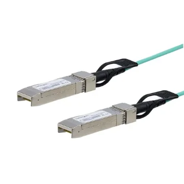 Picture of Startech.Com Cisco SFP-10G-AOC5M Compatible 5m/16.4ft 10G Sfp+ To Sfp+ Aoc Cable - 10GbE Sfp+ Active Optical Fiber - 10Gbps Sfp Plus/Mini Gbic/Transceiver Module Cable - Firepower ASR1000 - Sfp10gaoc5m