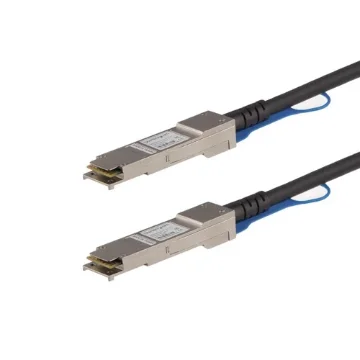 Picture of Startech.Com Hpe JG326A Compatible 1m 40G Qsfp+ To Qsfp+ Direct Attach Cable Twinax - 40GbE Qsfp+ Copper Dac 40 Gbps Low Power Active Transceiver Module Dac Firepower SN2410M 4200 - JG326AST