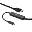 Picture of Startech.Com 9.8ft/3m Usb C To Displayport 1.2 Cable 4K 60Hz - Usb-C To Displayport Adapter Cable - HBR2 Usb Type-C Dp Alt Mode To Dp Monitor Video Cable - Works W/ Thunderbolt 3 - Black - Cdp2dpmm3mb