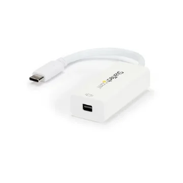 Picture of Startech.Com Usb-C To Mini Displayport Adapter - 4K 60Hz - White - Usb 3.1 Type-C To Mini Dp Adapter - Upgraded Version Is CDP2MDPEC - CDP2MDP