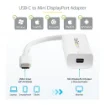 Picture of Startech.Com Usb-C To Mini Displayport Adapter - 4K 60Hz - White - Usb 3.1 Type-C To Mini Dp Adapter - Upgraded Version Is CDP2MDPEC - CDP2MDP
