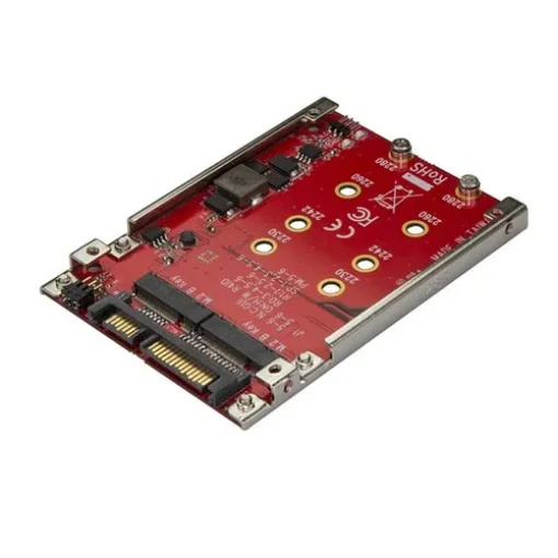 Picture of Startech.Com Dual-Slot M.2 Drive To Sata Adapter for 2.5" Drive Bay - Raid - S322m225r