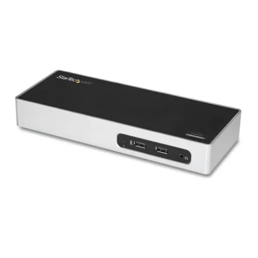 Picture of Startech.Com Usb 3.0 Docking Station - Dual Monitor Laptop Docking Station with Hdmi & Dvi/Vga Video - 6-Port Usb 3.1 Gen 1 5Gbps Hub, Gbe, Audio - Universal Type-A Dock - Windows & Mac - DK30ADD