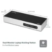 Picture of Startech.Com Usb 3.0 Docking Station - Dual Monitor Laptop Docking Station with Hdmi & Dvi/Vga Video - 6-Port Usb 3.1 Gen 1 5Gbps Hub, Gbe, Audio - Universal Type-A Dock - Windows & Mac - DK30ADD