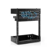 Picture of Startech.Com 12U 19" Wall Mount Network Rack - Adjustable Depth 12-20" 2 Post Open Frame Server Room Rack for Av/Data/ It Communication/Computer Equipment/Switch W/Cage Nuts & Screws - RK12WALLOA