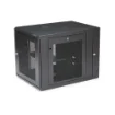 Picture of Startech.Com 4-Post 12U Wall Mount Network Cabinet with 1U Shelf, 19" Hinged Wall-Mounted Server Rack for Data / Av / Electronics / Computer Equipment, Flexible Vented Rack Enclosure - RK1232WALHM