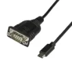 Picture of Startech.Com Usb C To Serial Adapter Cable 16" (40cm) - Usb Type C To RS232 (DB9) Converter Cable - Usb-C Serial Cable for Plcs, Scanners, Printers - Male/Male - Windows/Mac/Linux - ICUSB232C