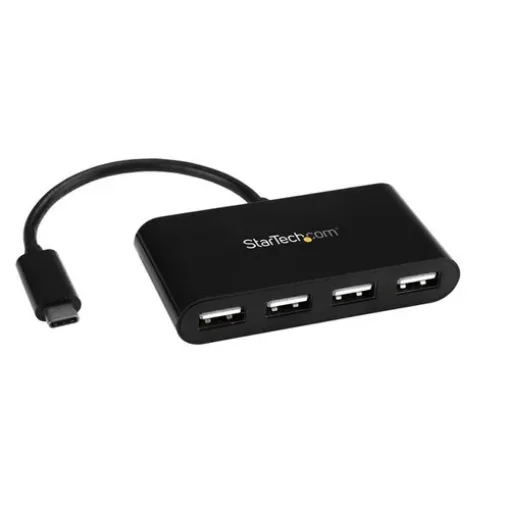 Picture of Startech.Com 4-Port Usb-C Hub - Mini Hub - Usb-C To 4x Usb-A - Usb 2.0 - ST4200MINIC