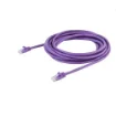 Picture of Startech.Com 5m CAT6 Ethernet Cable - Purple Cat 6 Gigabit Ethernet Wire -650MHz 100W Poe RJ45 Utp Network/Patch Cord Snagless W/Strain Relief Fluke Tested/Wiring Is Ul Certified/Tia - N6patc5mpl
