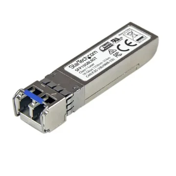 Picture of Startech.Com Msa Compliant Sfp+ Transceiver Module - 10GBASE-LR~MSA Uncoded Sfp+ Module - 10GBASE-LR - 10GbE Single Mode Fiber (Smf) Optic Transceiver - 10GE Gigabit Ethernet Sfp+ - Lc 10km - 1310nm - Ddm - SFP10GBLRST